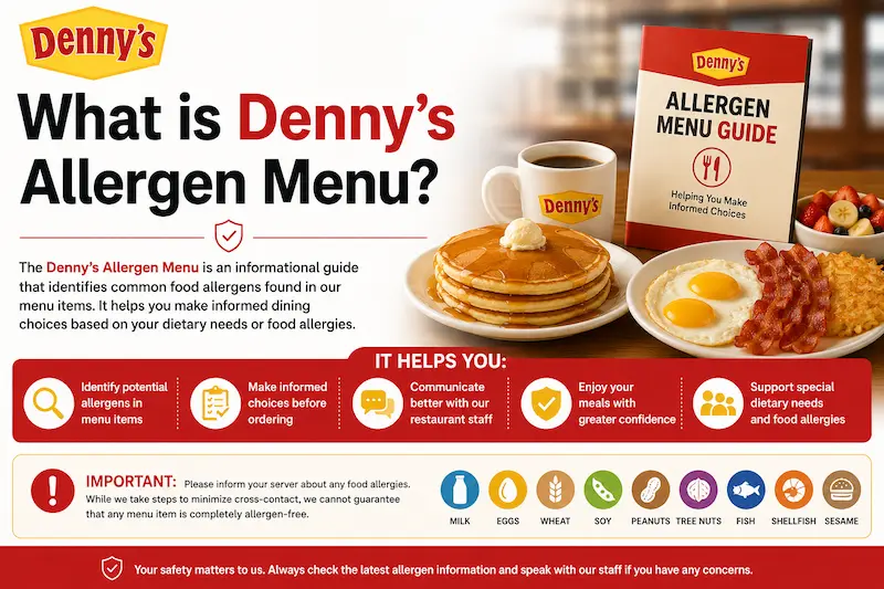 Denny's Allergen Menu 1 Denny’s Allergen Menu