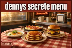 Denny's secret menu custom breakfast ideas